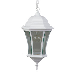 Applique Suspension 6 Faces 100W Blanc - INITIALIS