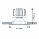 Spot encastré orientable rond à LED 5 W