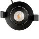 Spot à encastrer Orientable Variable 7W LED COB Noir CREALYS